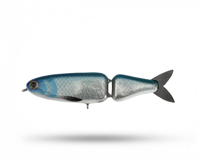 JW Lures Preyfish Slim 8' - Blue Silver i gruppen Fiskedrag / Swimbaits hos Örebro Fiske & Outdoor AB (Prefish Slim8-BlueSilv)